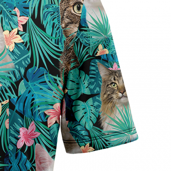 Cat Tropical T0307 Hawaiian Shirt